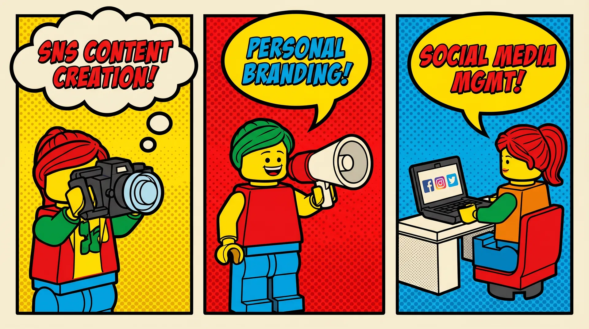 SNS CONTENT CREATION / PERSONAL BRANDING / SOCIAL MEDIA MGMT